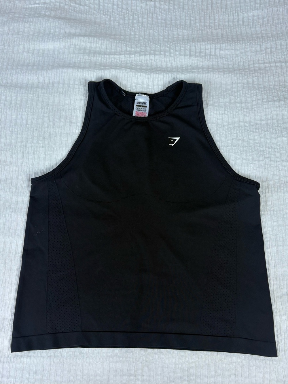 Gymshark Black Women's High Neck Performance Tank